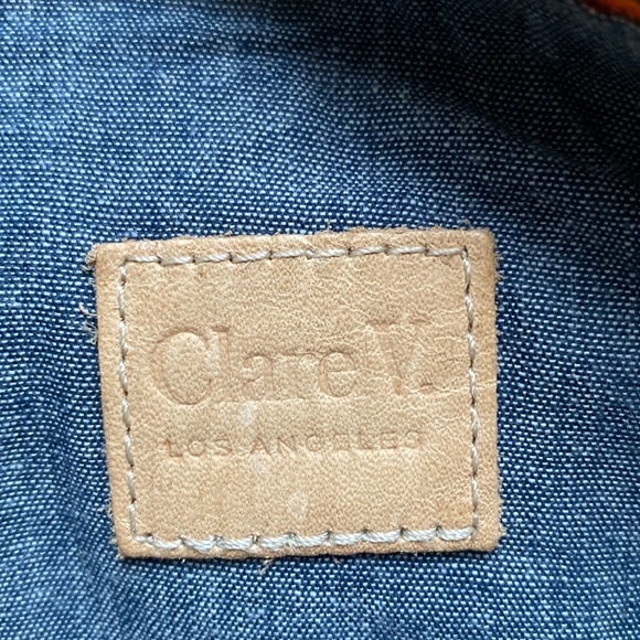 Clare V Snake Embossed Leather Belt Bag - Picture 9 of 12